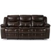 Living Room Homelegance (Homerica East) | Homelegance Furniture Bastrop Double Reclining Sofa In Brown 8230Brw-3