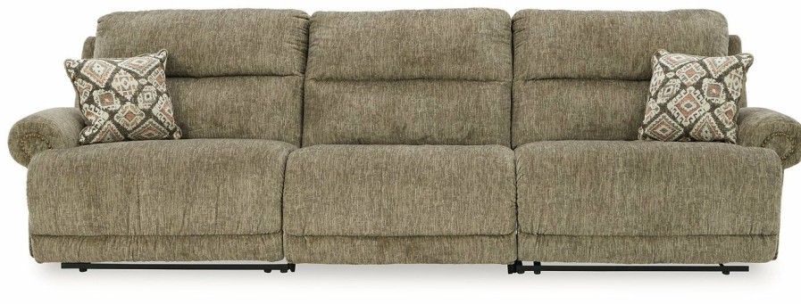 Living Room Ashley Furniture | Lubec 3-Piece Reclining Sofa