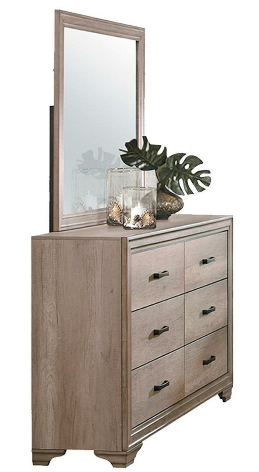 Bedroom Homelegance (Homerica East) | Homelegance Lonan 6 Drawer Dresser In Natural 1955-5