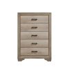 Bedroom Homelegance (Homerica East) | Homelegance Lonan 5 Drawer Chest In Natural 1955-9