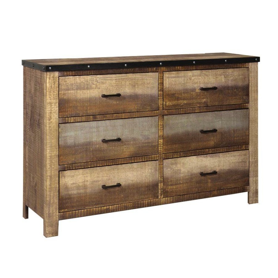 Bedroom Coaster Z2 Premium | Sembene Antique, Multi Colored Dresser