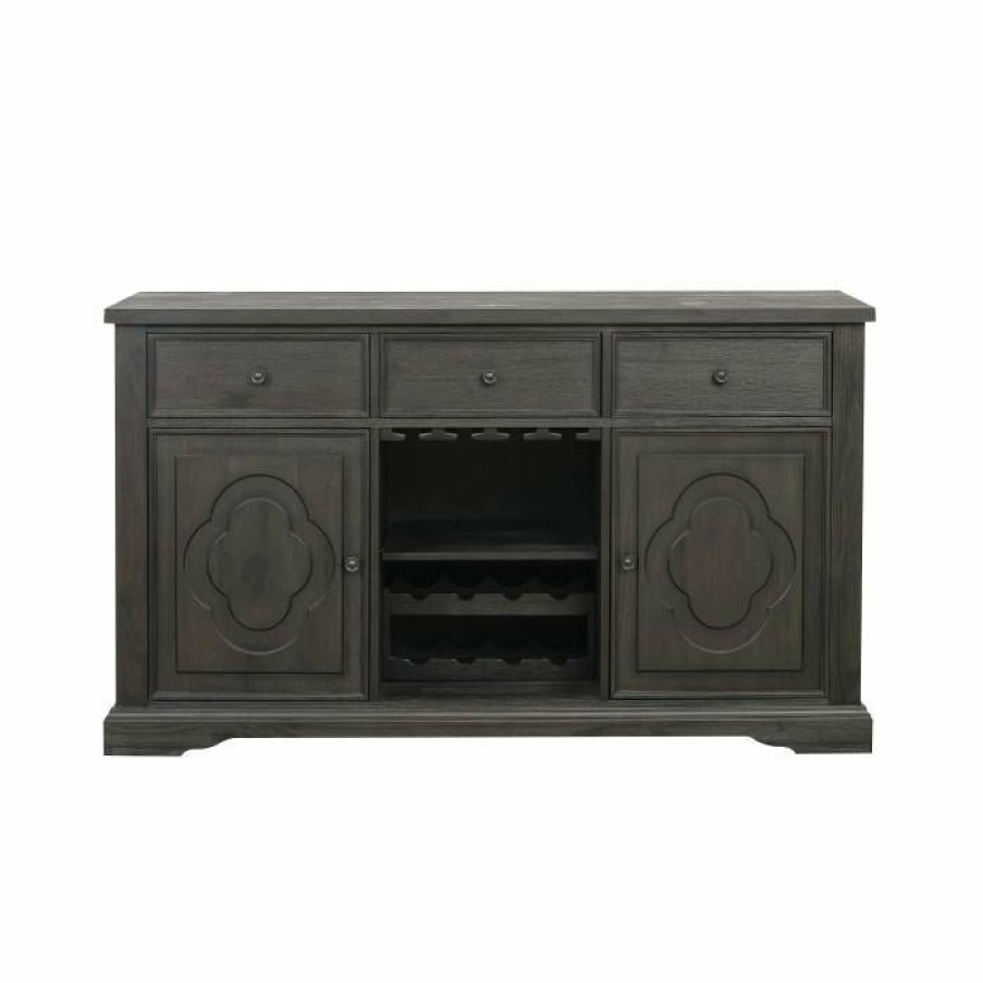 Dining Room Homelegance (Homerica East) | Homelegance Arasina Server In Dark Pewter 5559N-40