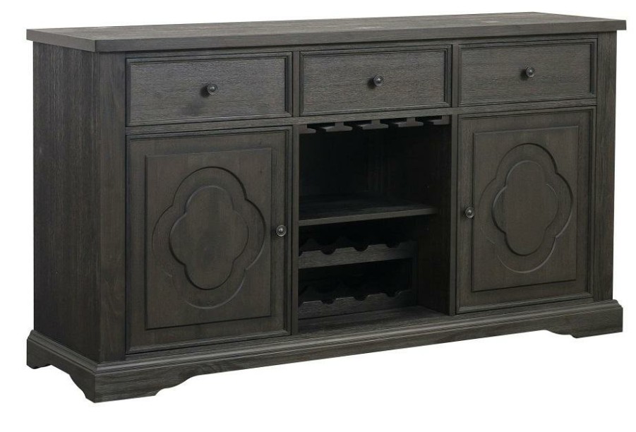 Dining Room Homelegance (Homerica East) | Homelegance Arasina Server In Dark Pewter 5559N-40