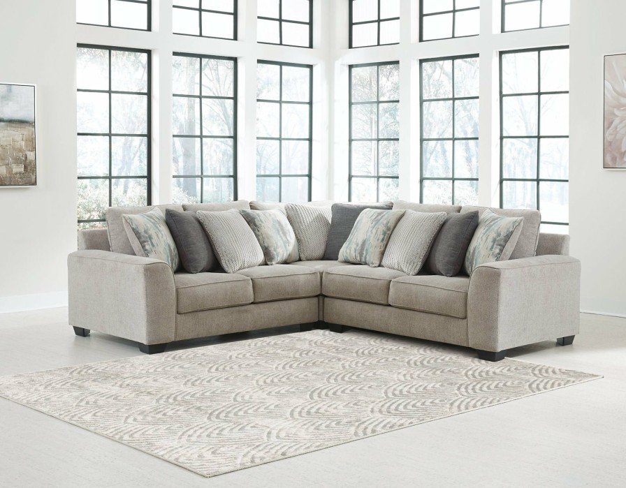 Living Room Ashley Furniture | Ardsley 3-Piece Sectional