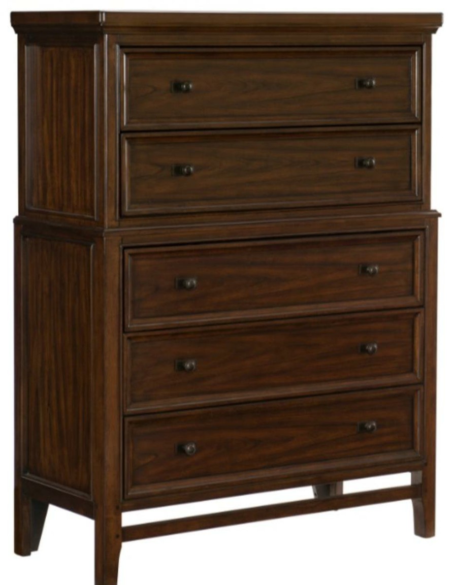 Bedroom Homelegance (Homerica East) | Homelegance Frazier Chest In Dark Cherry 1649-9