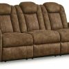 Living Room Ashley Furniture | Wolfridge Power Reclining Sofa