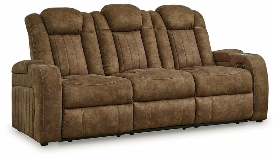 Living Room Ashley Furniture | Wolfridge Power Reclining Sofa