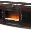 Entertainment Ashley Furniture | Chanceen 60" Tv Stand With Electric Fireplace