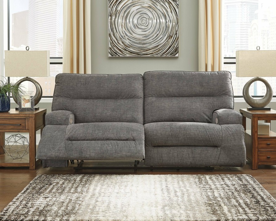 Living Room Ashley Furniture | Coombs Power Reclining Sofa