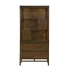 Home Office Homelegance | Homelegance Frazier Bookcase In Brown Cherry 1649-18