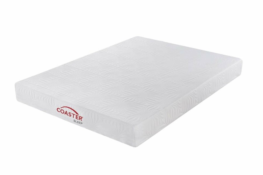 Mattress Coaster Z2 Premium | Keegan White 8 Inch Queen Memory Foam Mattress