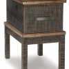 Living Room Ashley Furniture | Stanah Chairside End Table With Usb Ports & Outlets