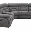 Living Room Coaster Z2 Premium | Camargue Casual Grey Motion Sectional