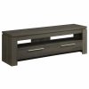 Entertainment Coaster Z2 Premium | Transitional Weathered Grey Tv Console