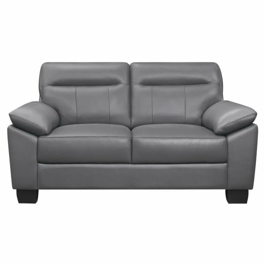 Living Room Homelegance (Homerica East) | Homelegance Furniture Denizen Loveseat In Dark Gray 9537Dgy-2