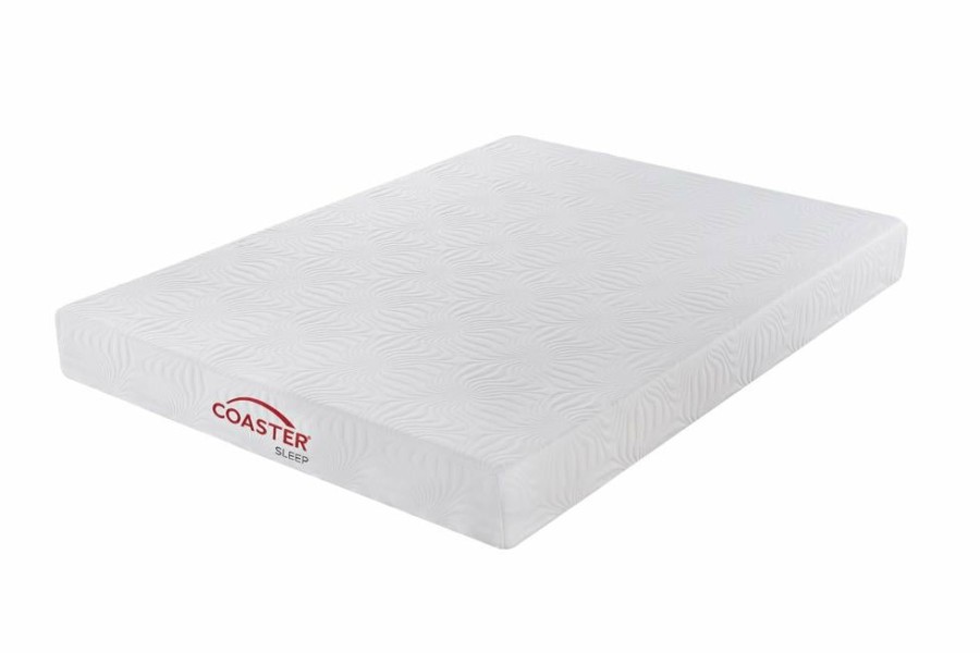 Mattress Coaster Z2 Premium | Keegan White 8 Inch Twin Memory Foam Mattress