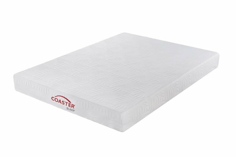 Mattress Coaster Z2 Premium | Keegan White 8 Inch Twin Memory Foam Mattress