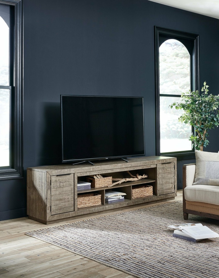 Entertainment Ashley Furniture | Krystanza 92" Tv Stand