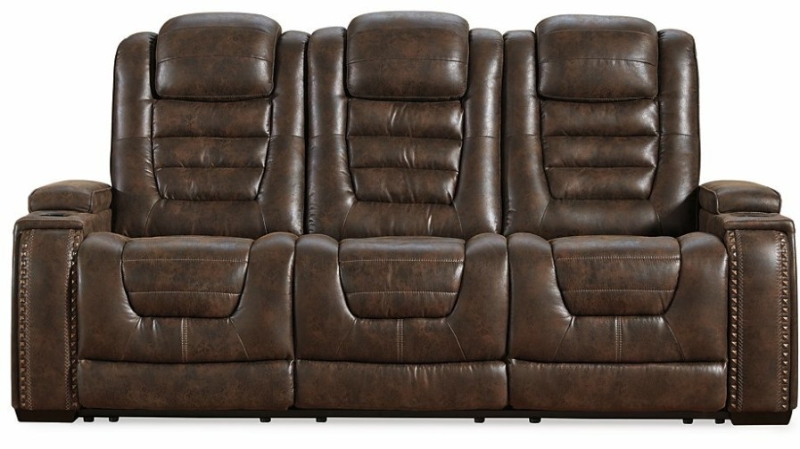 Living Room Ashley Furniture | Game Zone Power Reclining Sofa