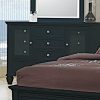 Bedroom Coaster Z2 Premium | Sandy Beach Black 11 Drawer Dresser