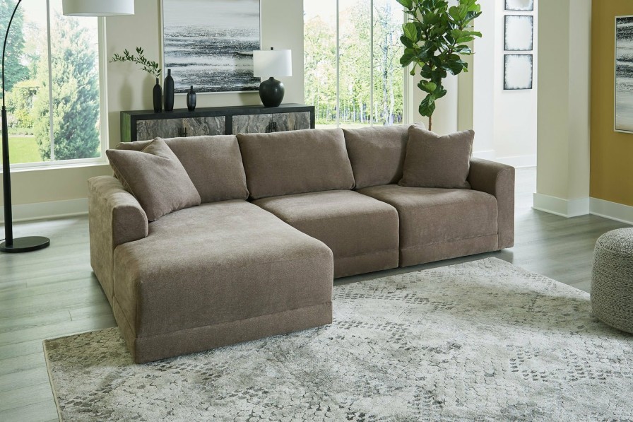 Living Room Ashley Furniture | Raeanna 3-Piece Sectional Sofa With Chaise