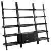 Home Office Coaster Z2 Premium | 800319 S3 3 Pc Ladder Bookcase Set