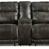 Living Room Ashley Furniture | Grearview Power Reclining Loveseat With Console