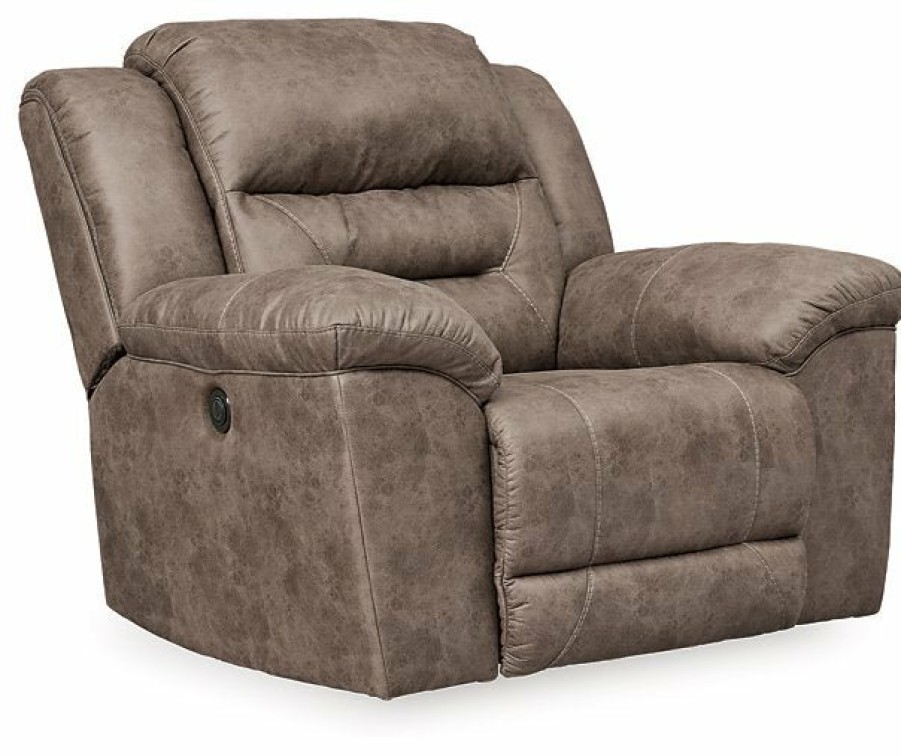 Living Room Ashley Furniture | Stoneland Power Recliner