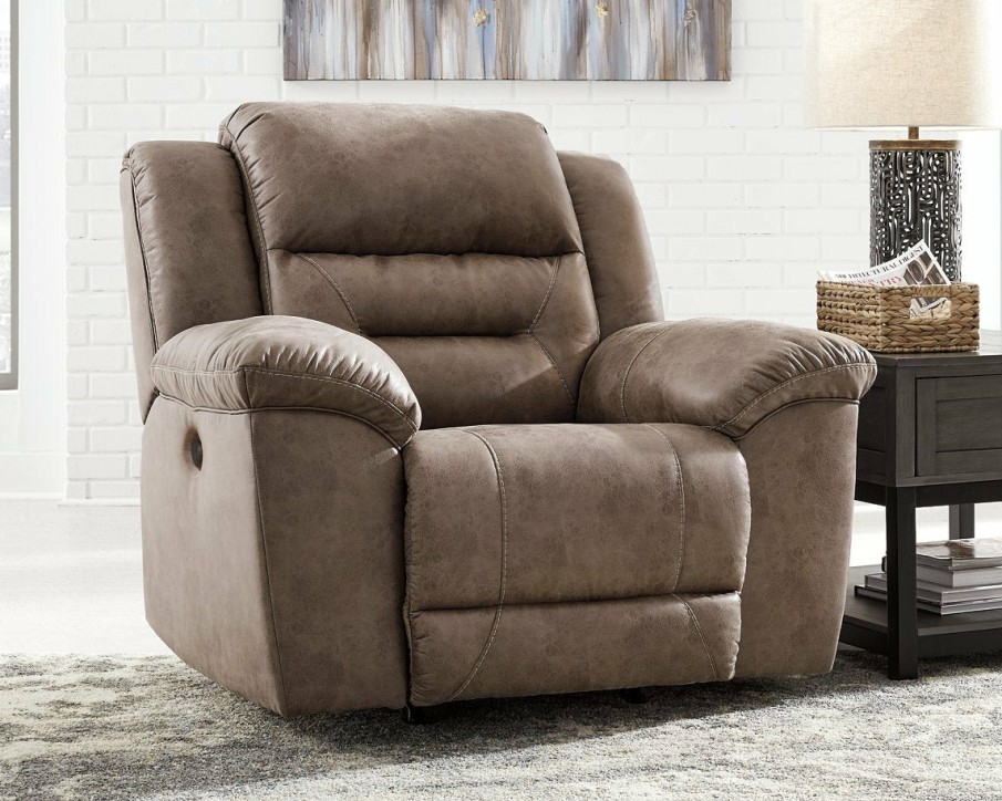 Living Room Ashley Furniture | Stoneland Power Recliner