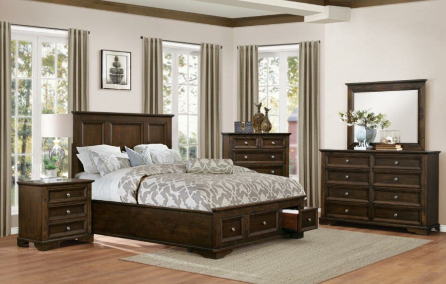 Bedroom Homelegance (Homerica East) | Homelegance Eunice Chest In Espresso 1844Dc-9