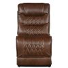 Living Room Homelegance (Homerica East) | Homelegance Furniture Putnam Armless Chair In Brown 9405Br-Ac