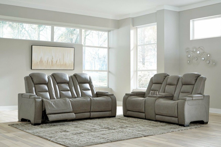 Living Room Ashley Furniture | The Man-Den Living Room Set