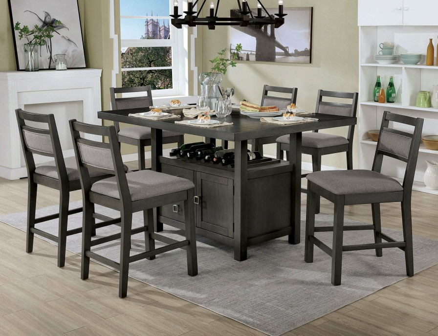 Dining Room FOA East | Vicky 7 Pc. Dining Table Set