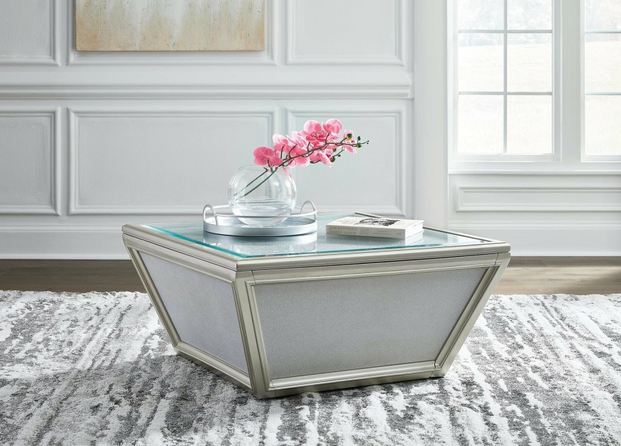 Living Room Ashley Furniture | Traleena Coffee Table