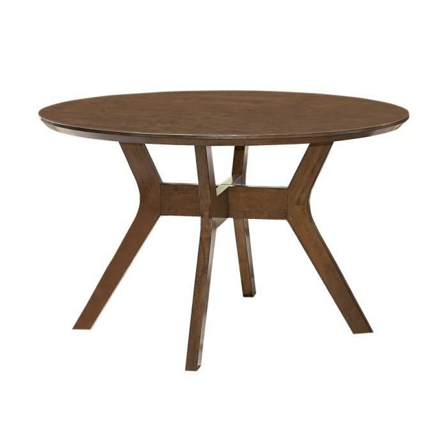 Dining Room Homelegance (Homerica East) | Homelegance Edam Round Dining Table In Light Oak 5492-52