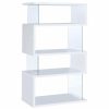 Home Office Coaster Z2 Premium | Asymmetrical Bookcase