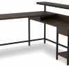 Home Office Ashley Furniture | Camiburg Home Office L-Desk With Storage