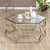 Living Room FOA East | Zola Chrome Coffee Table