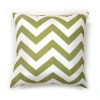 Accessories FOA East | Zoe 18" X 18" Pillow, Green Chevron (2/Ctn)