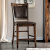 Dining Room FOA East | Wichita Light Walnut Counter Ht. Chair (2/Ctn)