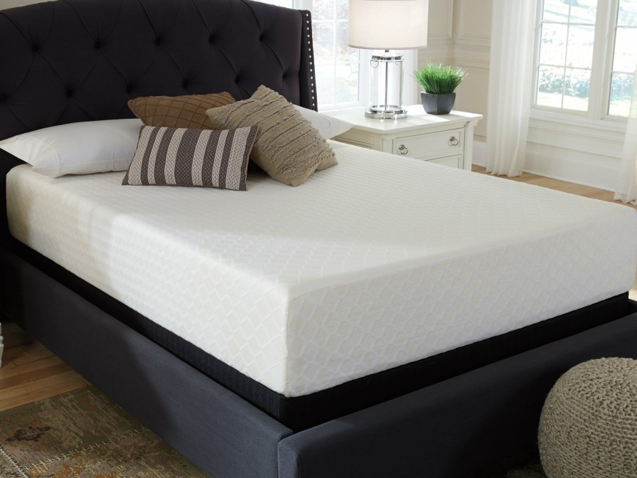 Mattress Ashley Furniture | Chime 12 Inch Memory Foam Mattress In A Box