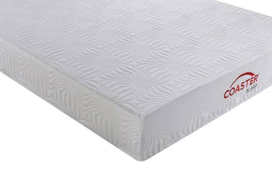 Mattress Coaster Z2 Premium | Key White 10 Inch Twin Memory Foam Mattress