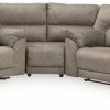 Living Room Ashley Furniture | Cavalcade 3-Piece Reclining Sectional