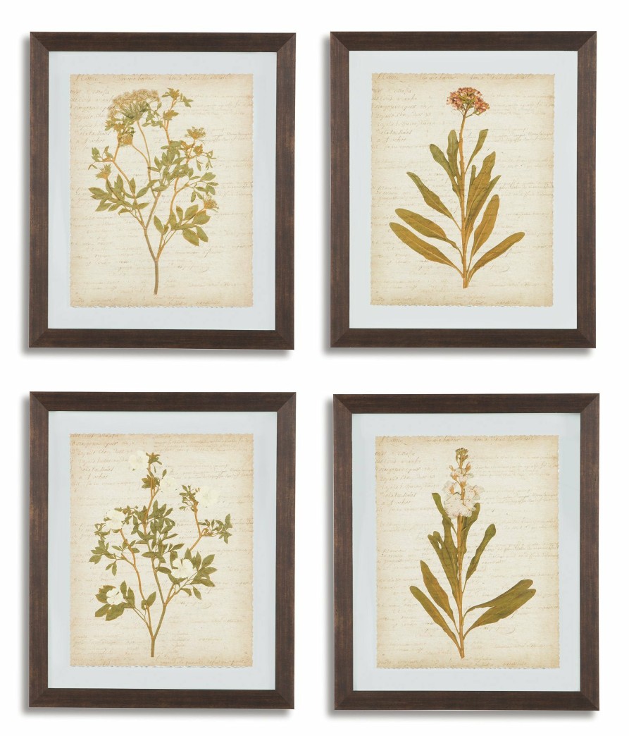 Accessories Ashley Furniture | Dyani Wall Art (Set Of 4)