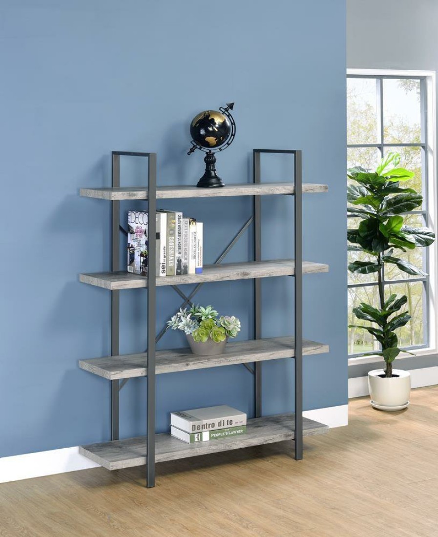 Home Office Coaster Z2 Premium | G805816 4 Shelf Bookcase