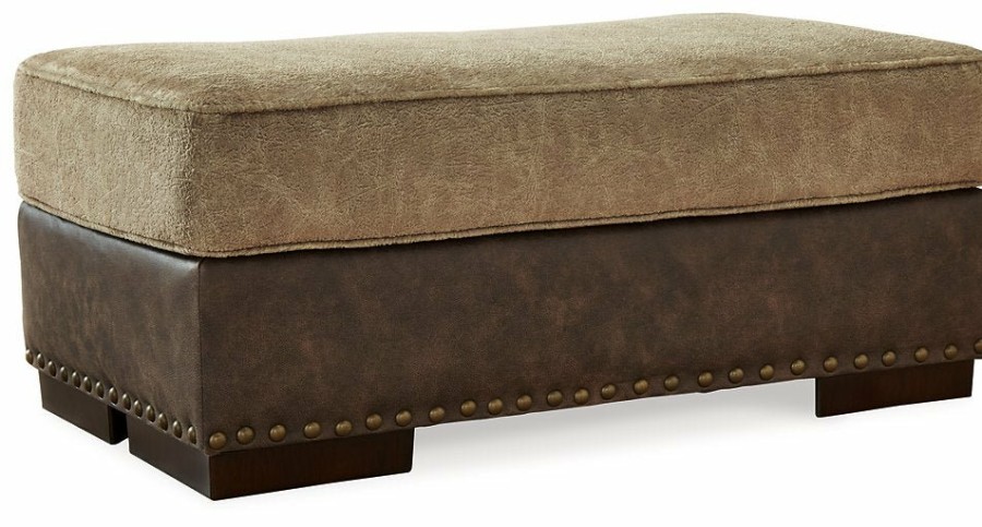 Living Room Ashley Furniture | Alesbury Ottoman