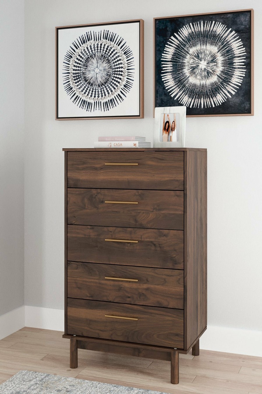 Bedroom Ashley Furniture | Calverson Chest Of Drawers