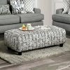 Living Room FOA East | Verne Pattern Ottoman