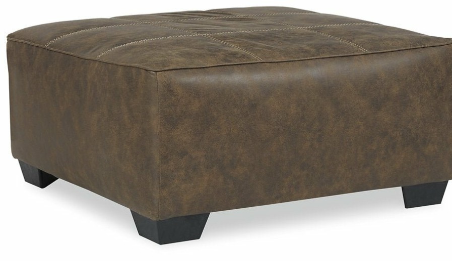 Living Room Ashley Furniture | Abalone Oversized Accent Ottoman