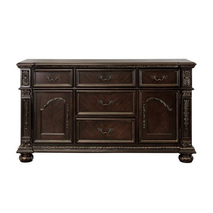 Dining Room Homelegance (Homerica East) | Homelegance Catalonia Buffet In Cherry 1824-55